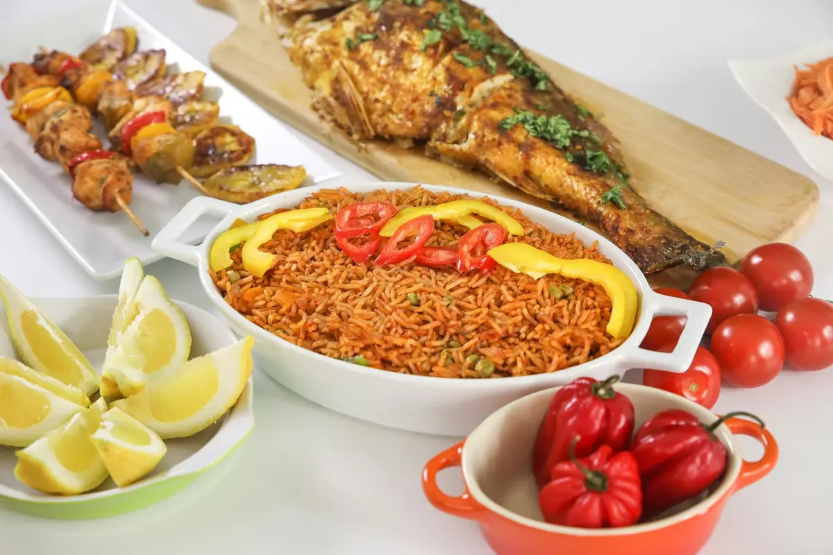 Smoky party jollof