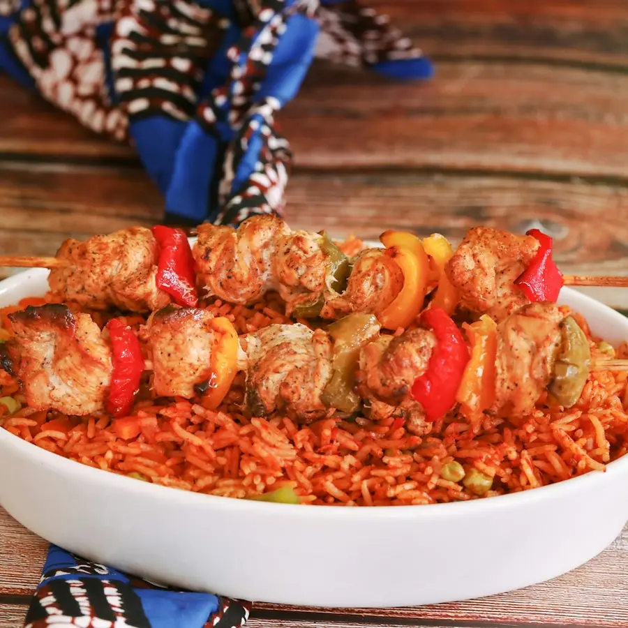 Suya-style skewers